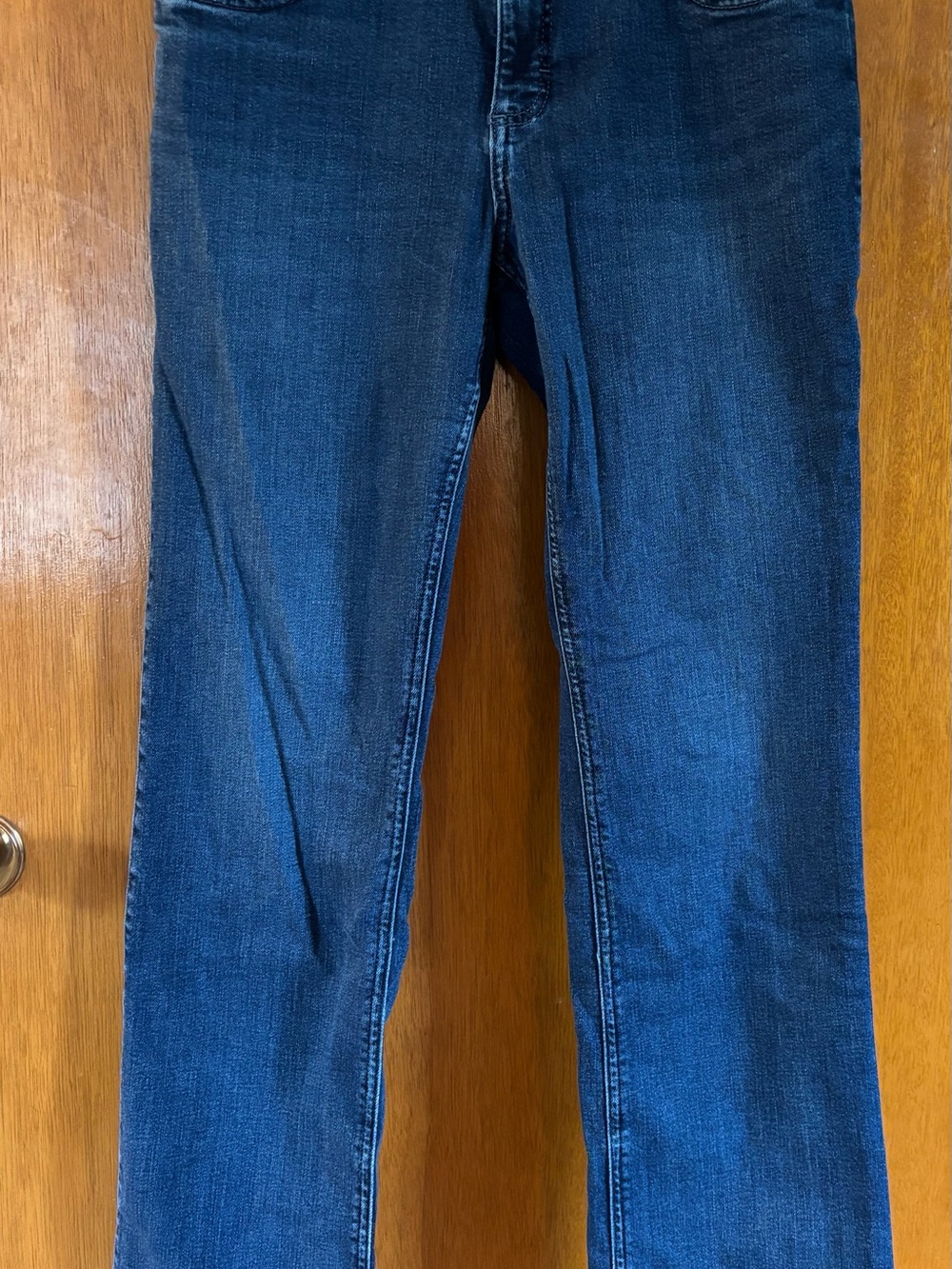 Wrangler Women's Straight Leg Jeans in Deep Blue